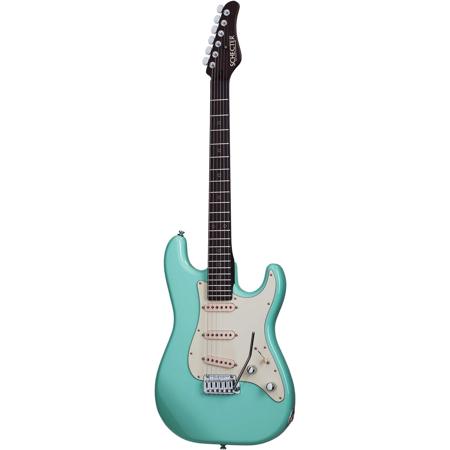 Schecter Nick Johnston USA Signature Electric Guitar, Atomic Green