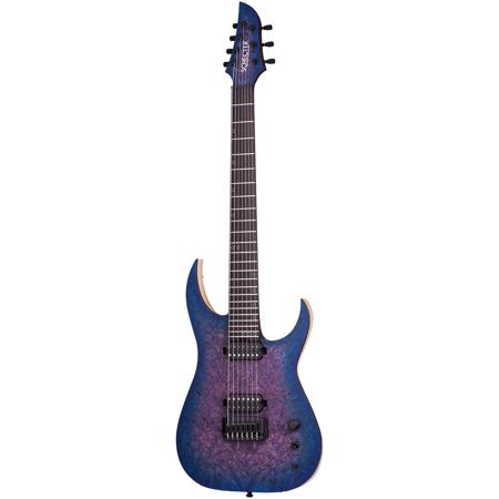 USA Keith Merrow KM7 MK-III Studio Electric Guitar, Blue Crimson Pearl