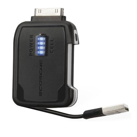 Scosche flipCHARGE burst 500mA Backup Battery and Charger for iPod/iPhone