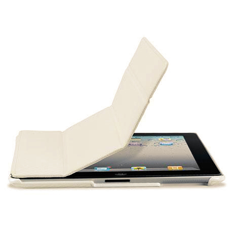 Scosche folIO IQ p3 Folio Case for iPad 3 & 4, Cream Color