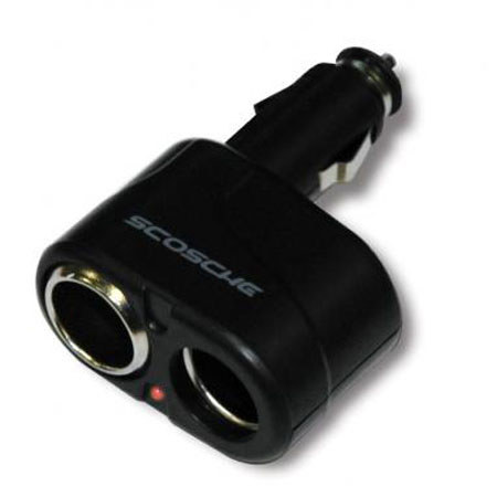 Scosche voltCLONE Universal Twin Socket Adaptr, iPod