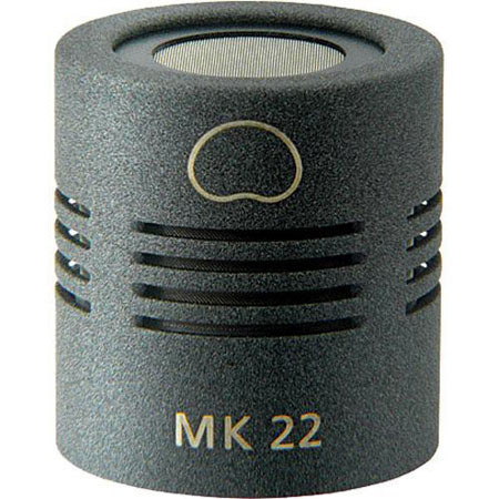 Schoeps MK 22 Open Cardioid Microphone Capsule, Matte Gray