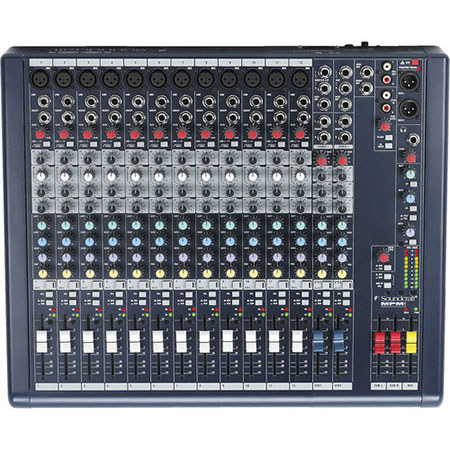 Soundcraft MPMi 12/2 12-Channel Mono + 2-Channel Stereo Analog Mixer