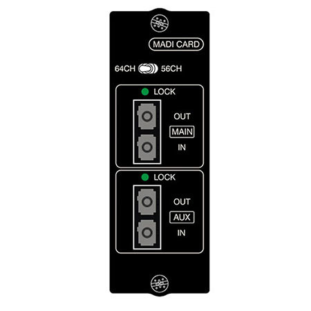 Soundcraft Si MADI I/O Multimode Optical Option Card for Digital Mixers