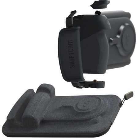 ShiftCam ProGrip Charging Smartphone Grip Starter Kit, Charcoal