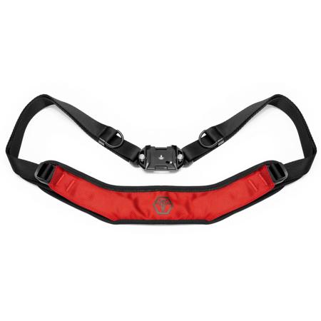 Silence Corner PI Strap Sport for All Cameras, Maple Red