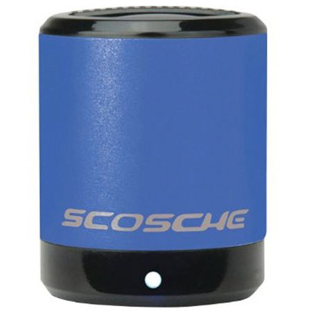 Scosche PMSBK boomCAN Media Speaker, Blue