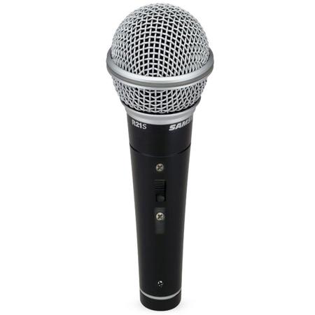 Samson R21S Cardioid Dynamic Vocal Microphone, 80Hz-12kHz