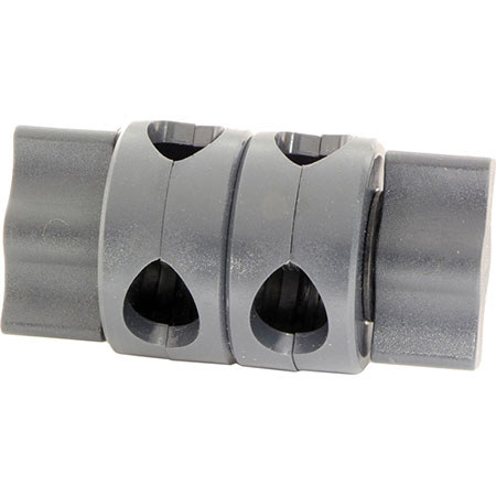 Schoeps RG 12 Stand Connector for 2x Support Rods of 0.4" Diameter, Gray