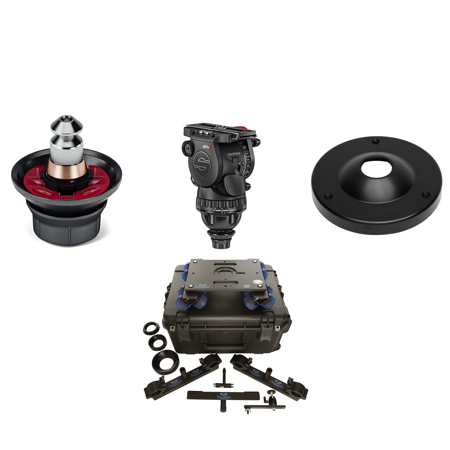 Sachtler aktiv6 Sideload Fluid Head, Bundle with Accessory Kit and Rental Kit