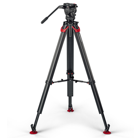 Sachtler aktiv6 Sideload System with flowtech75 Tripod & Mid