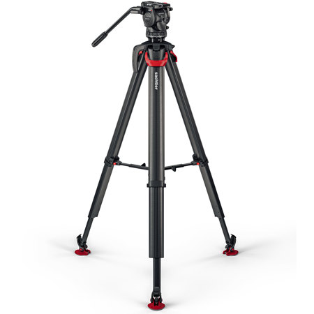 Sachtler aktiv8 Sideload System with flowtech75 Tripod & Mid-Level