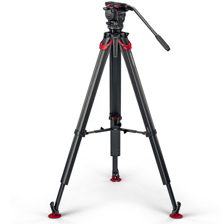 Sachtler aktiv8 Sideload System with flowtech75 Tripod & Mid-Level