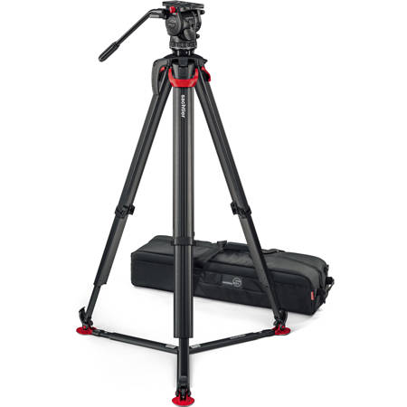 Sachtler aktiv8T Touch & Go System with flowtech75 Tripod & Ground Spreader