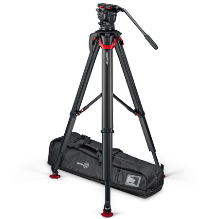 Sachtler aktiv10 Sideload System with flowtech100 Tripod & Mid