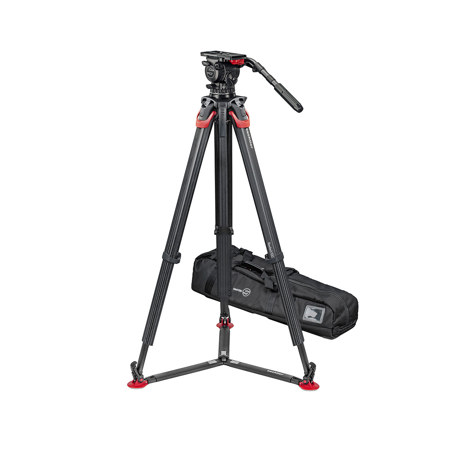 Sachtler FSB 16T Mk II Touch & Go System w/flowtech 100 Tripod & Ground Spreader