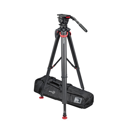 Sachtler FSB 18T Mk II Touch&Go System w/flowtech 100 Tripod&Mid-Level Spreader