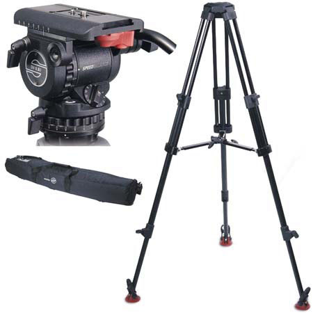 Sachtler DV 8 SB Aluminum Tripod with DV-8SB Fluid Head