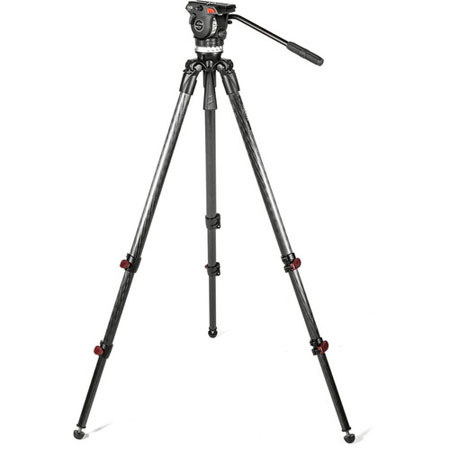 Sachtler Ace L 3-section Carbon Fiber Tripod with Ace L Fluid Head - Black
