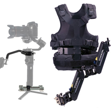 SteadiCam Steadimate-S Aero 15 Arm & Aero Vest Kit with Gimbal & Base