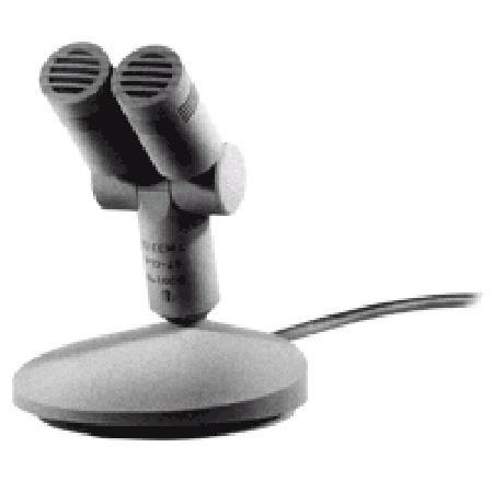 Schoeps T2 CCM 4g Double Table Microphone with Integral Desk Stand