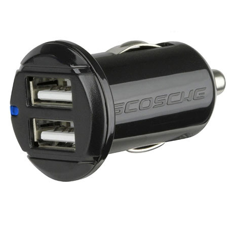 Scosche reVIVE c2 Dual USB 10w Car Charger with Universal Cable