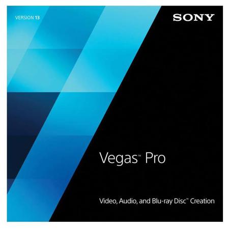 Sony Creative Software Vegas Pro 13 Software, Electronic Download