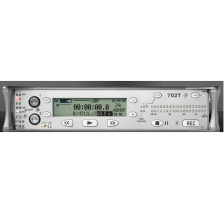 Sound Devices 702T 2-Channel Portable High-Resolution Digital Audio Recorder with Time Code