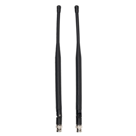 Sound Devices Half-Wave End-Fed Dipole VHF Antenna with BNC Swivel-Mount, 169-220MHz, Pair