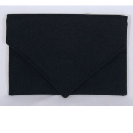 Shutterbug Designs Cricket Canvas Clutch Envelope, Black