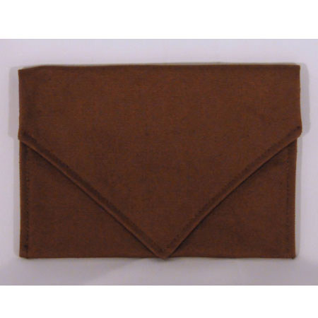 Shutterbug Designs Cricket Canvas Clutch Envelope, Brown