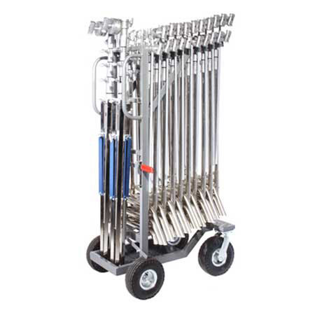 Studio Carts C-stand Quad Cart