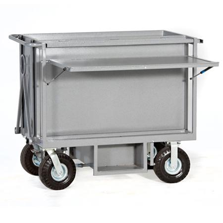 Studio Carts Four Crate Horizontal Cart