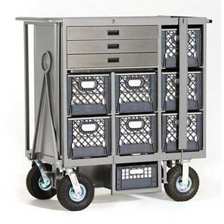Studio Carts Seven Crate Cart