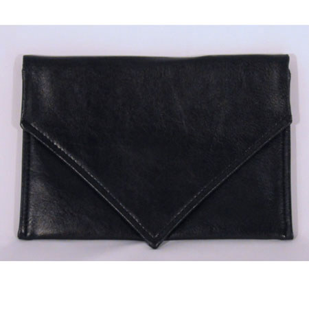 Shutterbug Designs Cricket Clutch Envelope, Black Vinyl