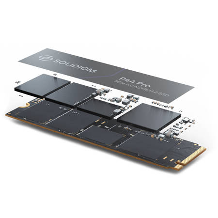 Solidigm P44 Pro Series 2TB 3D NAND PCIe 4.0 x4 NVMe M.2 2280