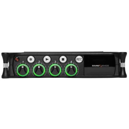 Sound Devices MixPre-6 II 4 Preamp 8-Track 32-Bit Float Audio Recorder with USB Audio Interface & XLR/TRS Combo Input - With K-Tek Stingray MixPro Bag with Kickstand