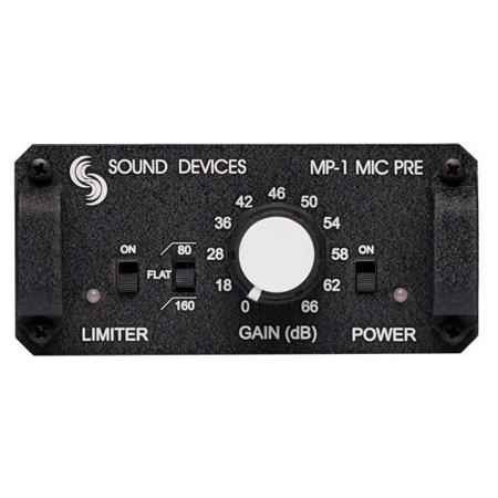 Sound Devices MP-1 Single Channel 48V Battery-Powered Microphone Preamplifier