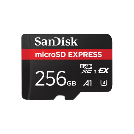 SanDisk microSD Express UHS-I microSDXC Memory Card 256GB