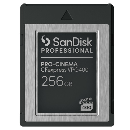 SanDisk Professional PRO-CINEMA 256GB CFexpress VPG400 Type-B Memory Card
