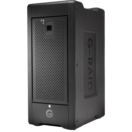 SanDisk Professional G-RAID Shuttle 8-Bay Thunderbolt 3 RAID Array with 192TB (8x 24TB) Removable HDD