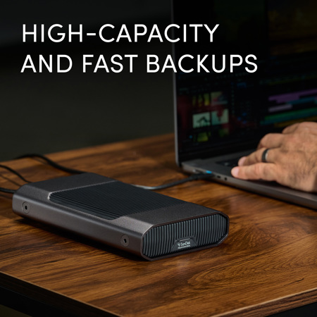 SanDisk Professional G-DRIVE 12TB USB-C External Desktop Hard
