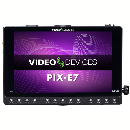 Video Devices PIX-E7 7" IPS Full HD Touchscreen LCD Video Monitor, 3G-SDI/HDMI