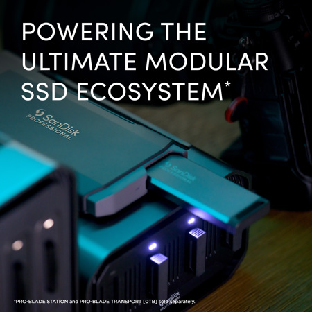 SanDisk Professional PRO-BLADE 4TB Ultra-Portable/Modular NVMe