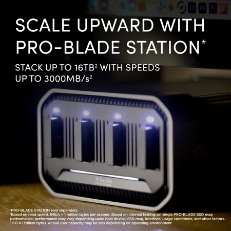SanDisk Professional PRO-BLADE 4TB Ultra-Portable/Modular NVMe