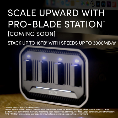 SanDisk Professional PRO-BLADE 4TB Ultra-Portable/Modular NVMe