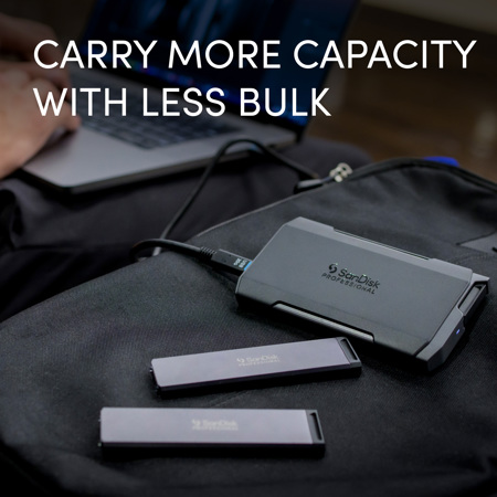 SanDisk Professional PRO-BLADE 4TB Ultra-Portable/Modular NVMe