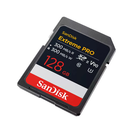 SanDisk Extreme PRO UHS-II V90 SDXC Memory Card