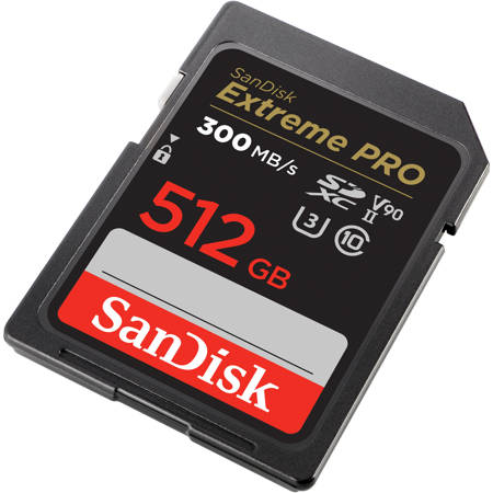 SanDisk Extreme SDXC UHS-Iカード 512GB 2枚 SanDisk 512GB Extreme PRO UHS-II V90 SDXC Memory Card SDSDXDK-512G
