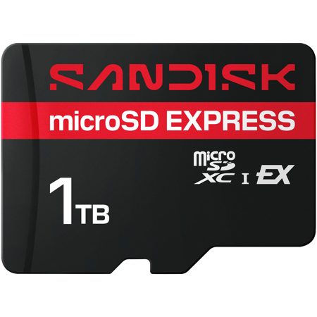 SanDisk microSD Express UHS-I U3 microSDXC Memory Card 1TB